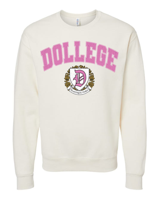 Dollege - Crewneck Sweatshirt (Cream)